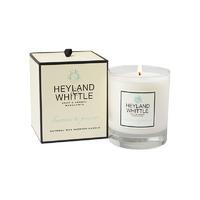 heyland whittle clementineprosseco candle in a glass 230g