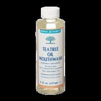 Herbal Authority Tea Tree Oil Mouthwash 237ml - 237 ml, Green