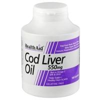 HealthAid Cod Liver Oil 550mg