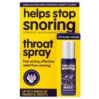 helps stop snoring spray x 9ml