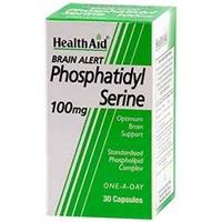 Health Aid Phosphatidyl Serine (Brain Alert) 30 x 100mg Caps