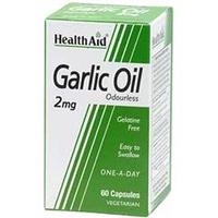 health aid garlic oil odourless 60 x 2mg vcaps