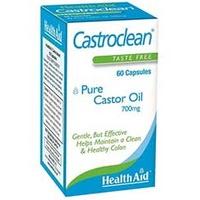 health aid castroclean castor oil 60 x 700mg caps