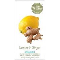 Heath & Heather Ginger & Lemon Tea 20 Bag(s)