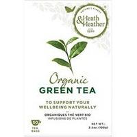 Heath & Heather Organic Green Tea 50 Bag(s)