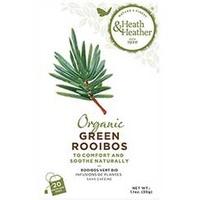 Heath & Heather Organic Green Rooibos Tea 20 Bag(s)