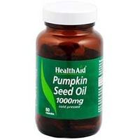 Health Aid Pumpkin Seed Oil 60 x 1000mg Caps