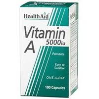 Health Aid Vitamin A 5000iu 100 Caps