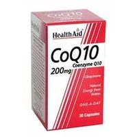 Health Aid Atomic CoQ 10 30 x 200mg Caps