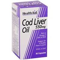 health aid cod liver oil 90 x 550mg caps