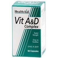 Health Aid Vit A & D Complex 60 Caps