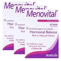 HealthAid Menovital Tablets Triple Pack