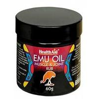 health aid emu oil muscle joint rub 60ml