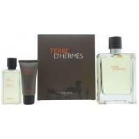 Hermès Terre d\'Hermès Gift Set 100ml EDT + 40ml Shower Gel + 15ml Aftershave Balm