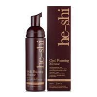 he shi gold foaming mousse 150ml