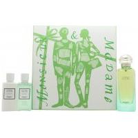 Hermès Un Jardin Sur Le Nil Gift Set 100ml EDT + 40ml Body Lotion + 40ml Shower Gel