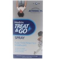 Hedrin Treat & Go Head Lice Spray