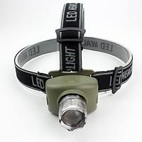 Headlamps LED Lumens 3 Mode Cree XR-E Q5 AAA Dimmable Adjustable Focus Small Size Strike BezelCamping/Hiking/Caving Everyday Use