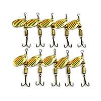 hengjia 10pcs spoon metal fishing lures 57mm 32g spinner baits random  ...