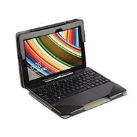 Heat Setting Hard Back Leather Stand Case with Keyboard for Asus 10.1\