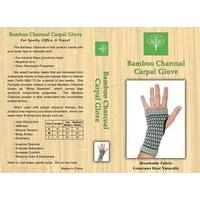 Healing Bamboo Bamboo Charcoal Carpal Glove, Small