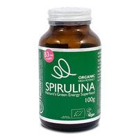 Health Elements Organic Spirulina Powder, 100gr