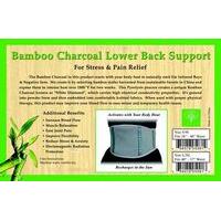Healing Bamboo Bamboo Charcoal Lower Back Support, Large