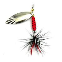 hengjia 10pcs spoon metal fishing lures 70mm 84g spinner baits random  ...