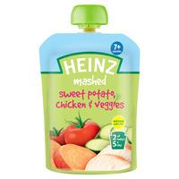 heniz sweet potato chicken and veggies 130g