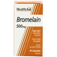 HealthAid Bromelain 500mg 30 Vegicaps (1 x 30vegicaps)