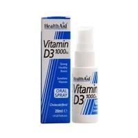 Health Aid Vitamin D3 1000iu New 20ml (1 x 20ml)