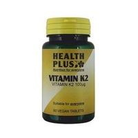 health plus vitamin k2 100ug 60 tablet 1 x 60 tablet