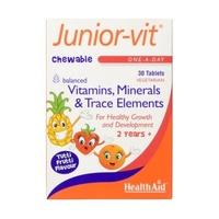 HealthAid Junior Vit Tutti Fruity 30 Tablet (1 x 30 tablet)