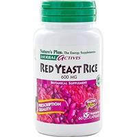 Herbal Actives, Red Yeast Rice, 600 mg, 60 Veggie Caps - Nature\'s Plus