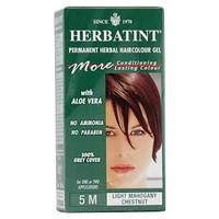 Herbatint® Permanent Herbal Haircolour Gel (5M - Light Mahogany Chestnut) 1 or 2 Applications