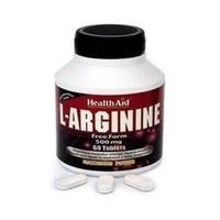 Health Aid L-Arginine 500mg 60 tablet (1 x 60 tablet)