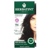 Herbatint Permanent Herbal Haircolour Gel (1n - Black) 1 Or 2 Applications