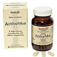 HealthAid Acidophilus (100 million) + FOS 60 Tablets