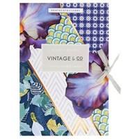 Heathcote &amp; Ivory Vintage &amp; Co. Braids &amp; Blooms Scented Drawer Liners 6 Fragranced Liners