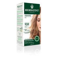 herbatint permanent herbal haircolour gel 9dr copperish gold