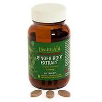 healthaid ginger extract 550mg standardised tablets 60 tablets