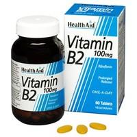 healthaid vitamin b2 riboflavin 100mg prolonged release 60 tablets