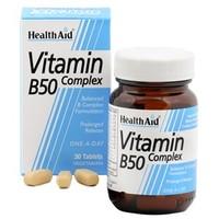 HealthAid Vitamin B50 Complex - Prolonged Release 30 tablets