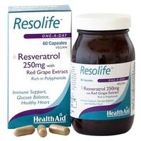 HealthAid Resolife (Resveratrol 250mg) 60 Caps