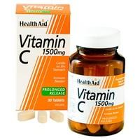 HealthAid Vitamin C 1500mg - Prolonged Release 30 tablets