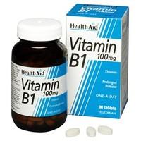 HealthAid Vitamin B1 (Thiamin) 100mg - Prolonged Release 90 Tablets
