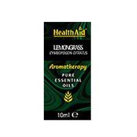 HealthAid Single Oil - Lemongrass Oil (Cymbopogon citratus) 10ml