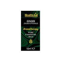 HealthAid Single Oil - Ginger Oil (Zingiber officinalis) 10ml