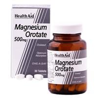 HealthAid Magnesium Orotate 500mg 30 tablets