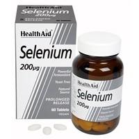 HealthAid Selenium 200ug - Prolonged Release 60 tablets